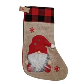 Karácsonyi zokni 44x27 cm, 4 féle mintával