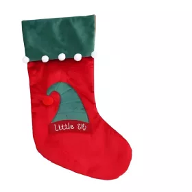 Elf mintás karácsonyi zokni - Kicsi elf