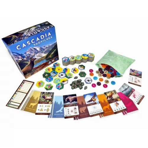 Cascadia vadvilága társasjáték