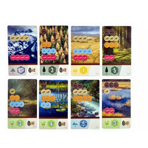 Cascadia – Gördülő dombok társasjáték