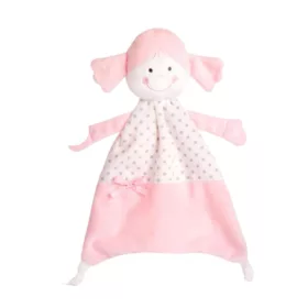 Bébi kislány plüss kendő csörgő – többféle (17 cm)