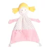 Bébi kislány plüss kendő csörgő – többféle (17 cm)