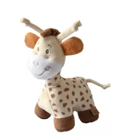 Bébi álló, zenélő zsiráf plüss (23 cm)