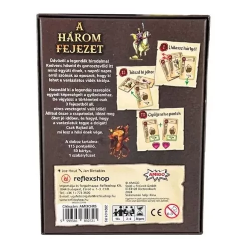 A három fejezet társasjáték