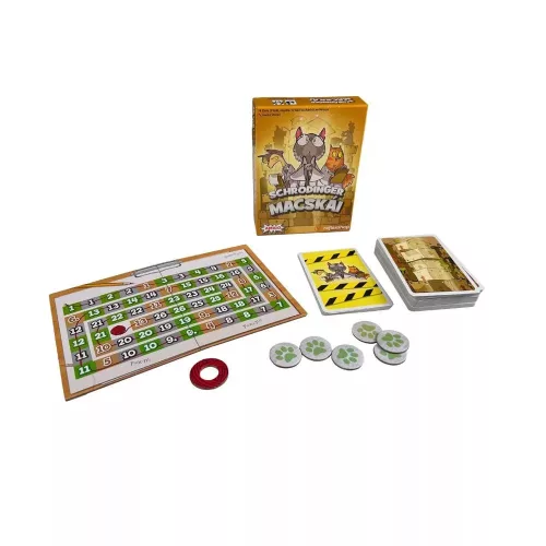 Schrödinger macskái társasjáték