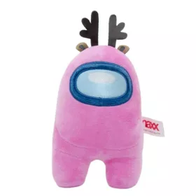 Among Us plüssfigura rózsaszín, agancsos (20 cm)