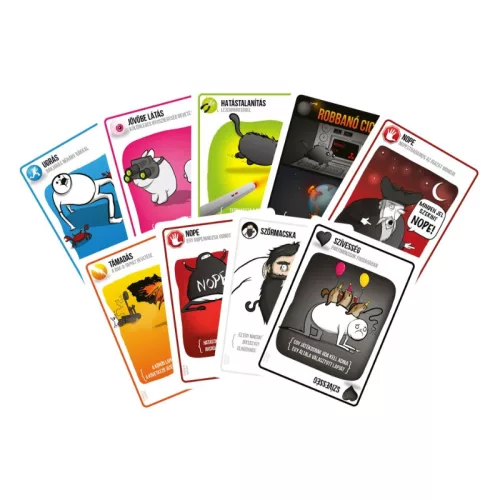 Robbantó cicák kártyajáték