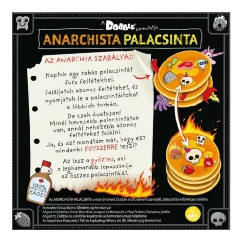Anarchista palacsinta társasjáték