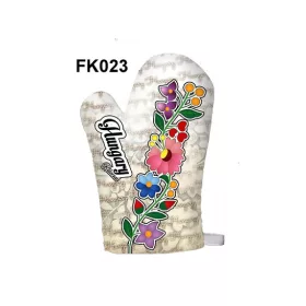 Edényfogó kesztyű Kalocsai mintával