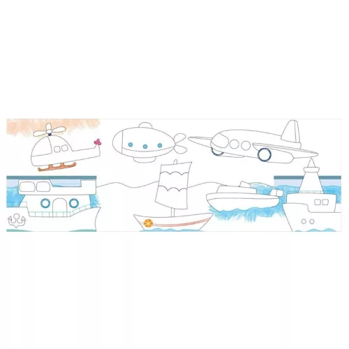 Avenir Építs és rajzolj fejlesztő kreatív készlet – Közlekedés