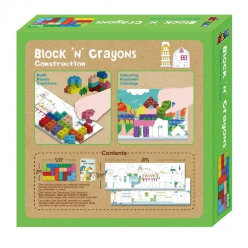 Avenir Építs és rajzolj fejlesztő kreatív készlet – Épületek