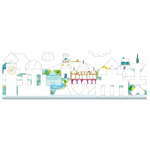 Avenir Építs és rajzolj fejlesztő kreatív készlet – Épületek