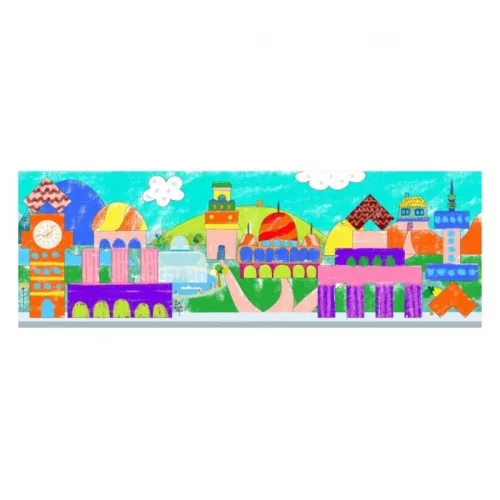 Avenir Építs és rajzolj fejlesztő kreatív készlet – Épületek