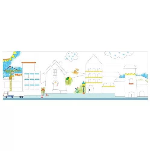 Avenir Építs és rajzolj fejlesztő kreatív készlet – Épületek