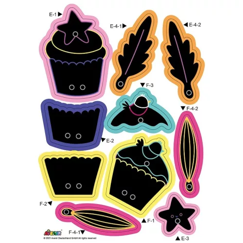 Avenir Karckép technika dekoráció – Torták