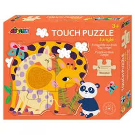 Avenir Fa tapintós puzzle – Dzsungel
