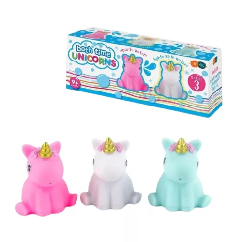 Buddy & Barney Fürdőjáték – Világító és spriccelő unikornisok