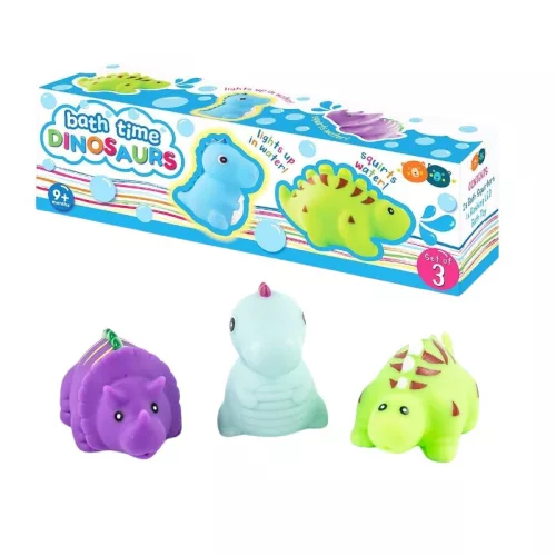 Buddy & Barney Fürdőjáték – Világító és spriccelő dinók