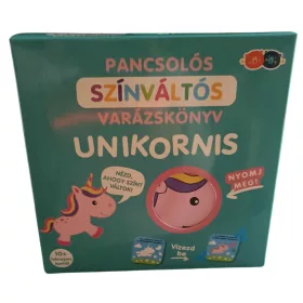 Buddy & Barney Pancsoló színváltós varázskőnyv – Unikornis