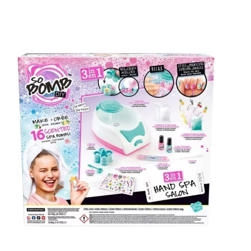 So Bomb DIY 3 az 1-ben Kéz Spa Szalon játékszett