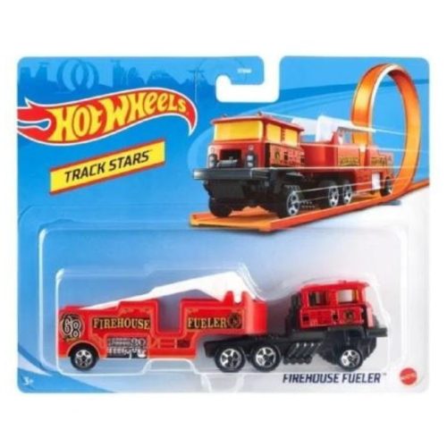 Hot Wheels Track Stars szállítóautó - Firehouse Fueler