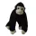 Gorilla plüssfigura (15 cm)