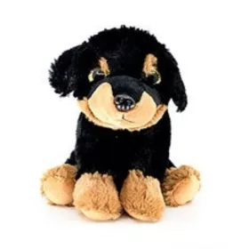 Ülő tacskó kölyök kutya plüss figura (17 cm)