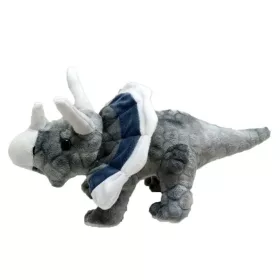Triceratops plüssfigura - Szürke (25 cm)
