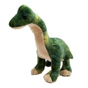 Brachiosaurus plüssfigura - Zöld (25 cm)