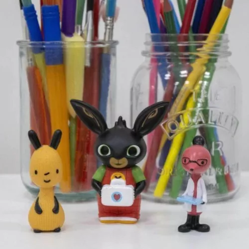 Bing és barátai 3 db-os figura szett - Bing, Flop és Dr. Molly