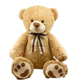 Juli maci - Világos barna mackó plüss figura (50 cm)