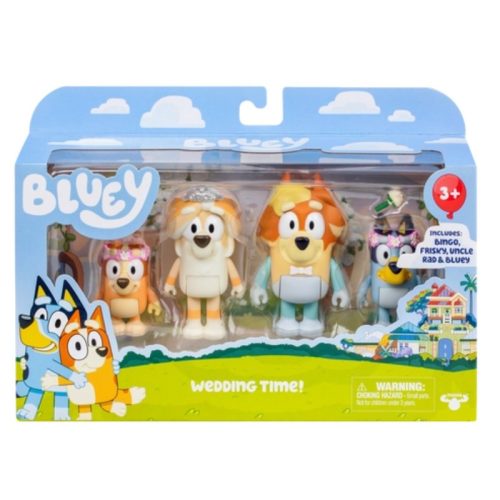 Bluey - A nagybácsi esküvője figuraszett