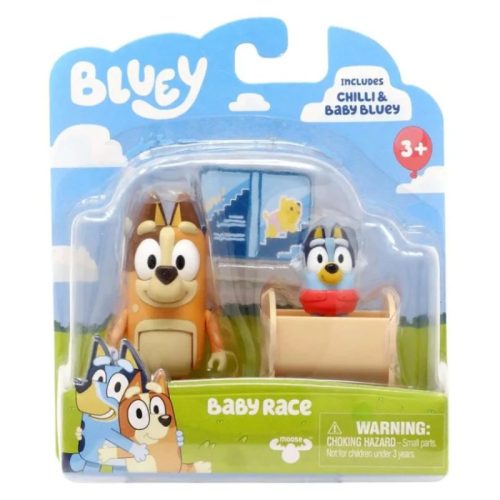 Bluey figura duplacsomag - Baby Bluey és Szimat