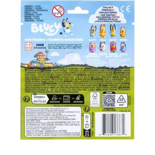 Bluey meglepetés játékfigura szett (1 db)