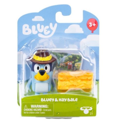 Bluey figura 1-es csomag - Bluey és szénabála szett