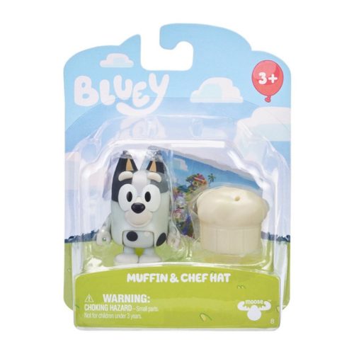 Bluey figura 1-es csomag - Muffin és séf sapka szett