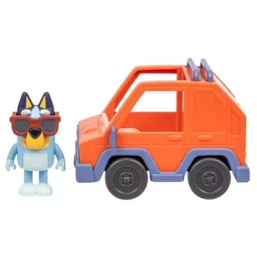 Bluey játékszett – Bluey és a 4x4 autó