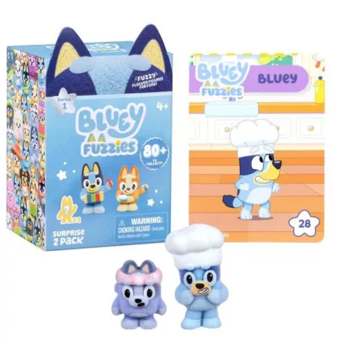 Bluey Fuzzies meglepetés dupla csomag – 2 db