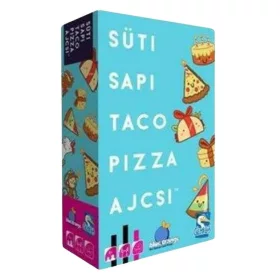 Süti, sapi, taco, pizza, ajcsi kártyajáték