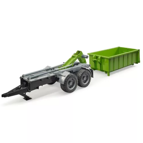 Bruder 02035 Billenthető kéttengelyes utánfutó