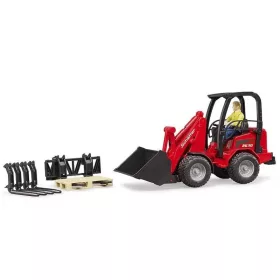 Bruder 02191 Schäffer 2630 kompakt rakodógép figurával és kiegészítőkkel