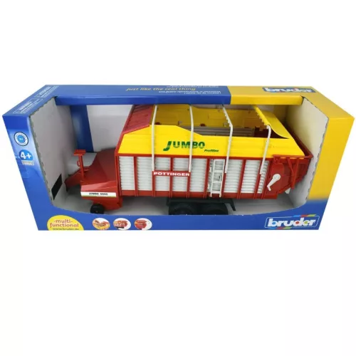 Bruder 02214 Pöttinger Jumbo 6600 takarmányszállító pótkocsí