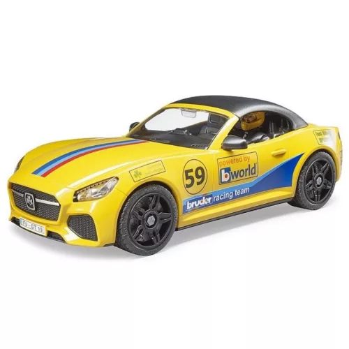 Bruder 02504 RAM 2500 Power Wagon és Roadster Racing Team versenyautó autószállítóval