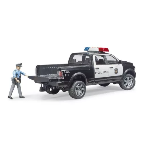 Bruder 02505 Rendőrségi Dodge RAM 2500 rendőrfigurával