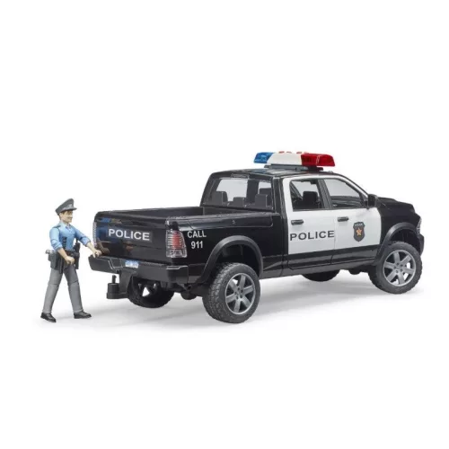Bruder 02505 Rendőrségi Dodge RAM 2500 rendőrfigurával