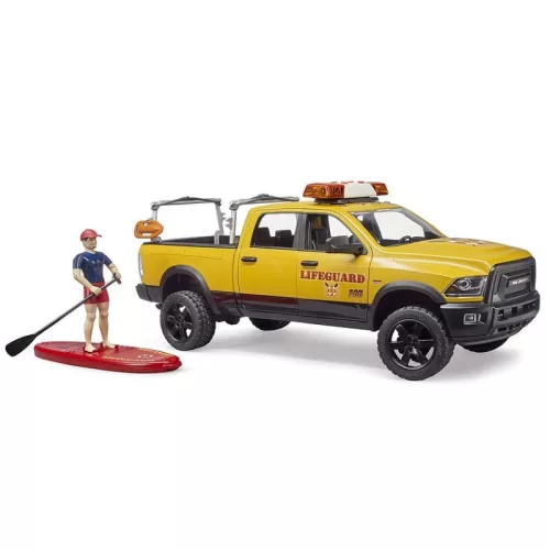 Bruder 02506 Életmentő Dodge RAM 2500 figurával