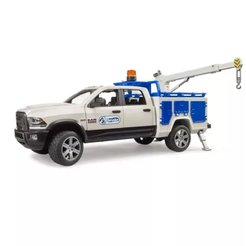 Bruder 02509 RAM szervízkocsi forgó jelzőfénnyel