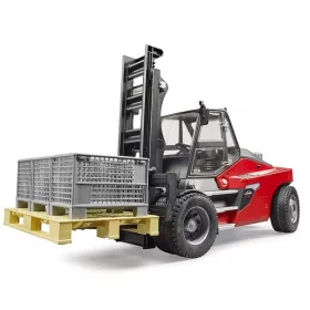Bruder 02513 Linde HT 160 targonca kiegészítőkkel