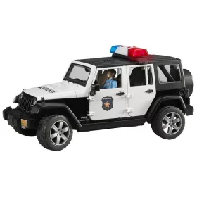 Bruder 02526 Jeep Wrangler Unlimited Rubicon rendőrségi járműv rendőrrel