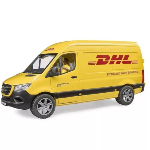 Bruder 02671 Mercedes-Benz Sprinter DHL furgon kiegészítőkkel